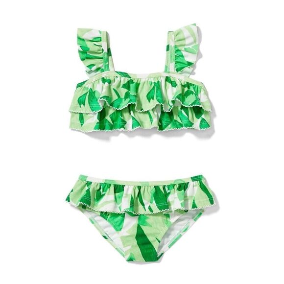 Janie and Jack palm ruffle bikini - Picture 1 of 3